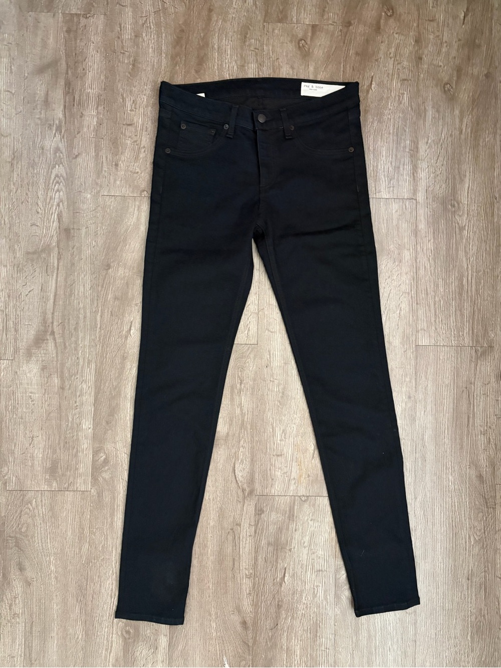 Rag & Bone Dark Blue Skinny Jeans High Rise Stretch Denim Size 29 Midnight